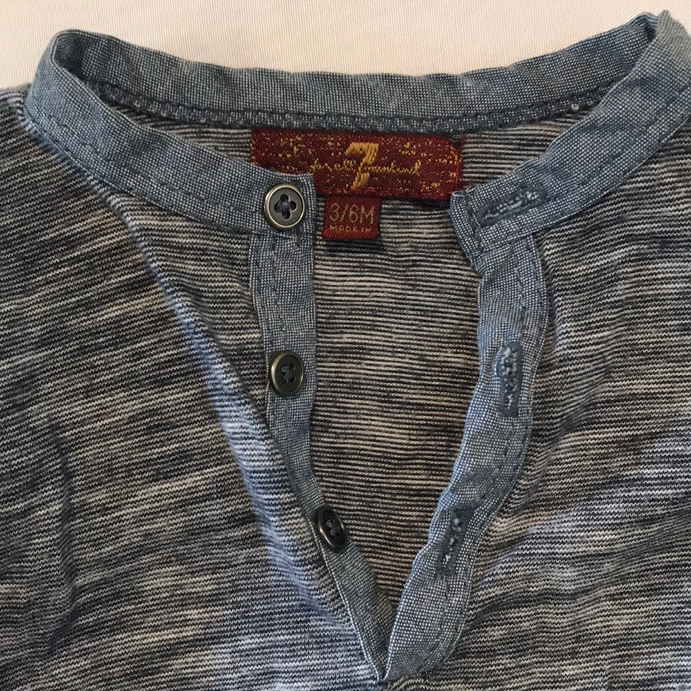 7 For All Mankind Onesie